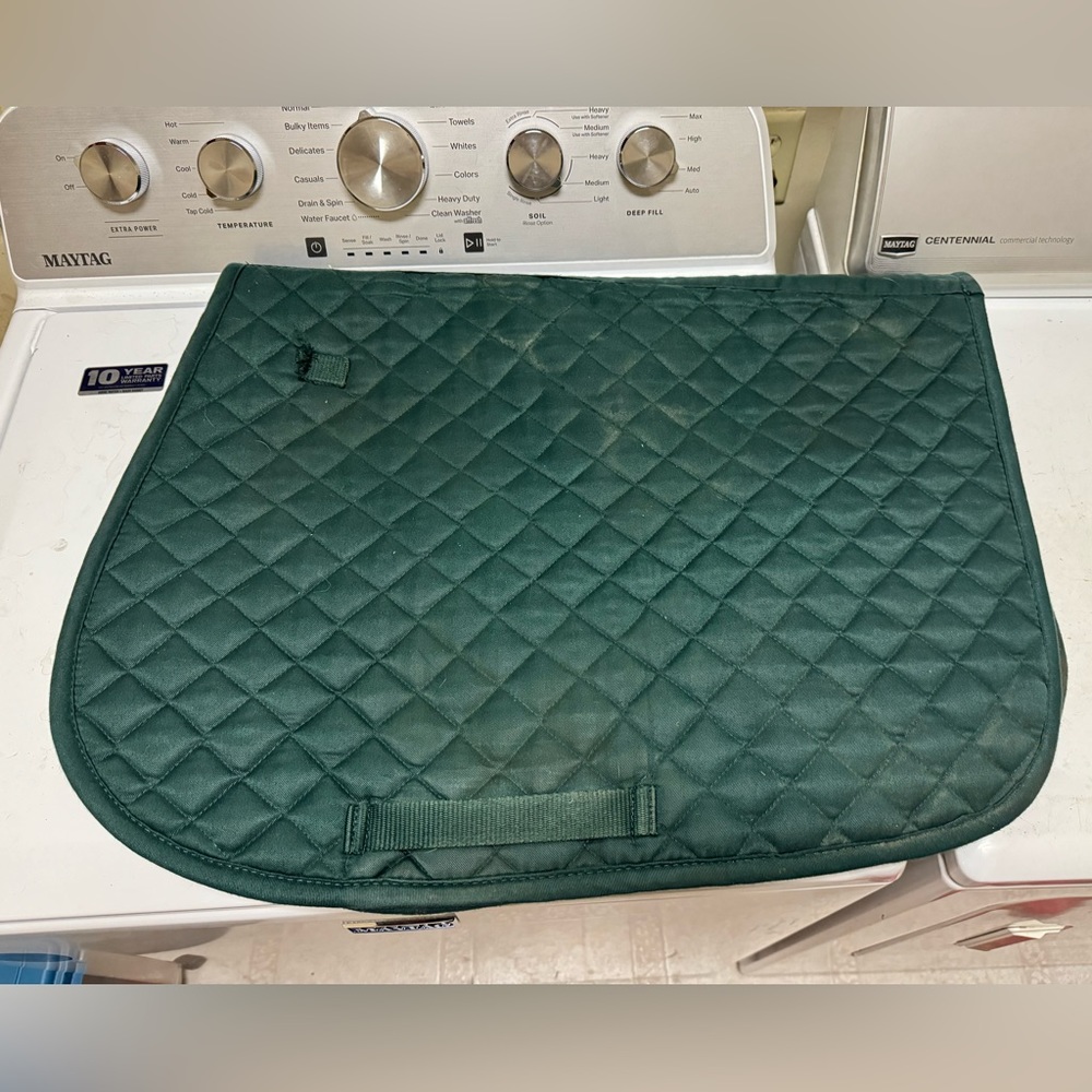 Hunter Green Dover Saddlery All Purpose Saddle Pad